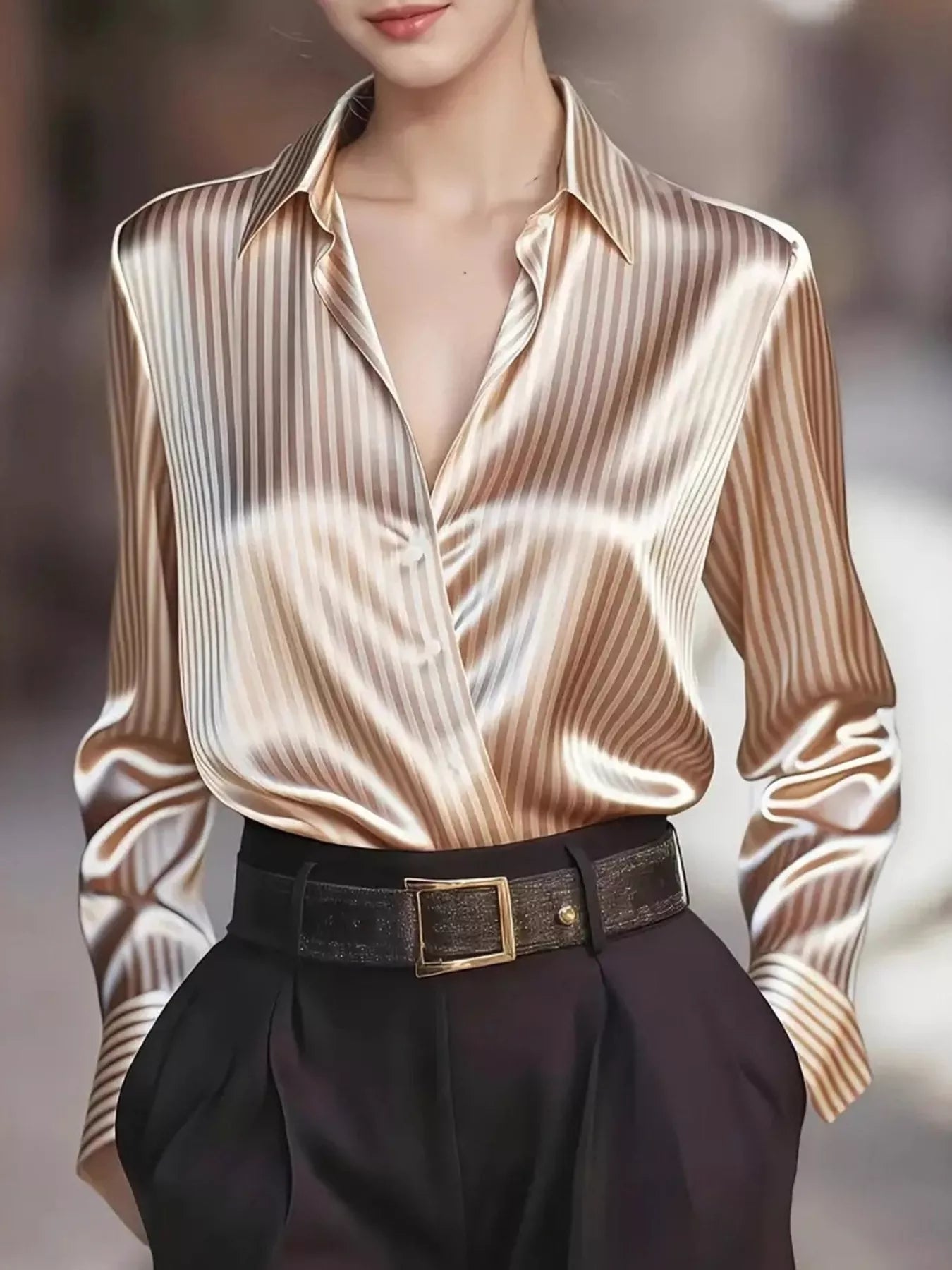 Striped Long Sleeve Shirt product image
