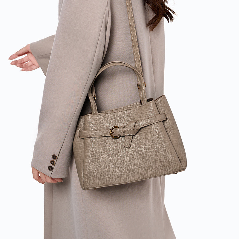 Leather Top Handle Handbag product image