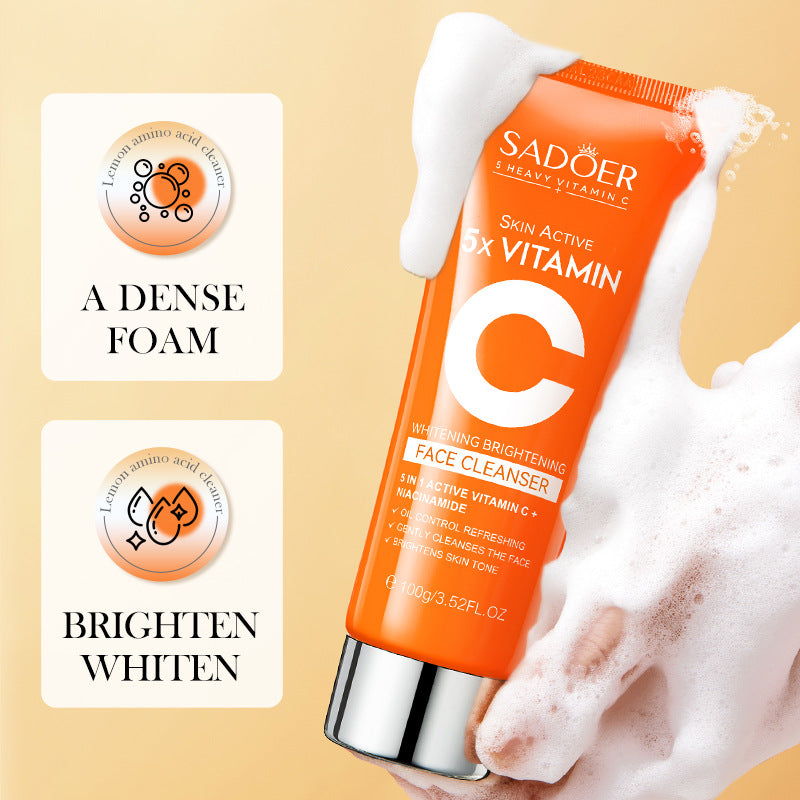 Vitamin C Facial Cleanser for Daily Skin Care