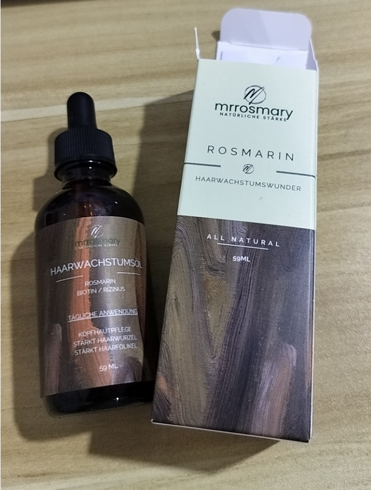 Rosemary and Peppermint Hair Care Oil product image by VitalHarbour
