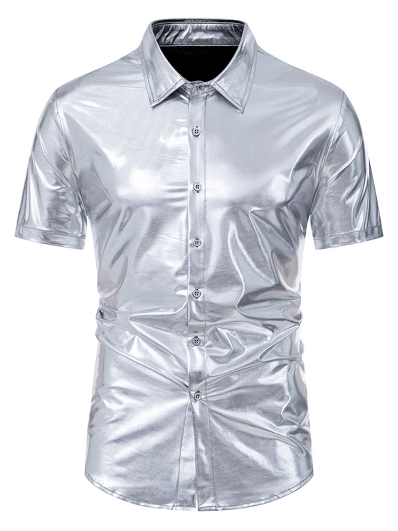 Men's Button Up Short Sleeve Shirt product image