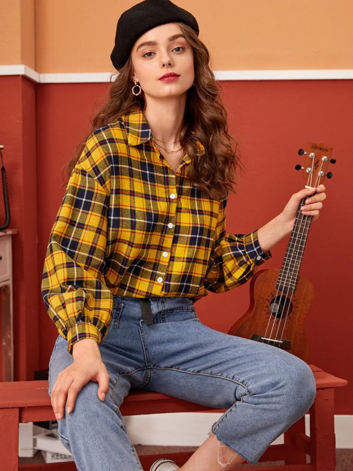 Plaid Button Down Shirt product image