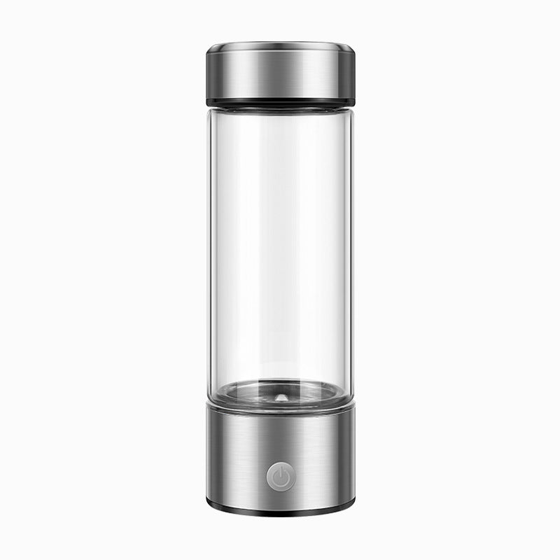 Rich hydrogen water cup, hydrogen water bottle SPE technology, electrolytic hydrogen production, water element cup, portable health hydrogen water cup product image by VitalHarbour