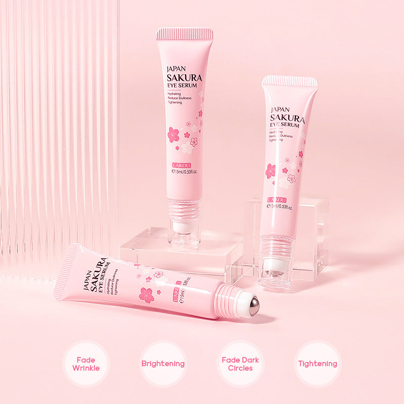 Sakura Eye Serum with Roller Applicator – 15ml product image by VitalHarbour