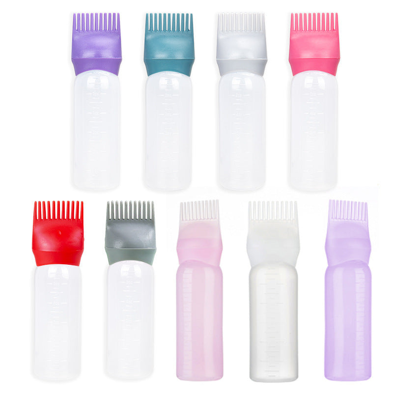 Wholesale hair shampoo bottles, dry cleaning bottles, rinsing bottles, hair dye bottles, dye paste bottles, water bottles, perm pots, hair products product image